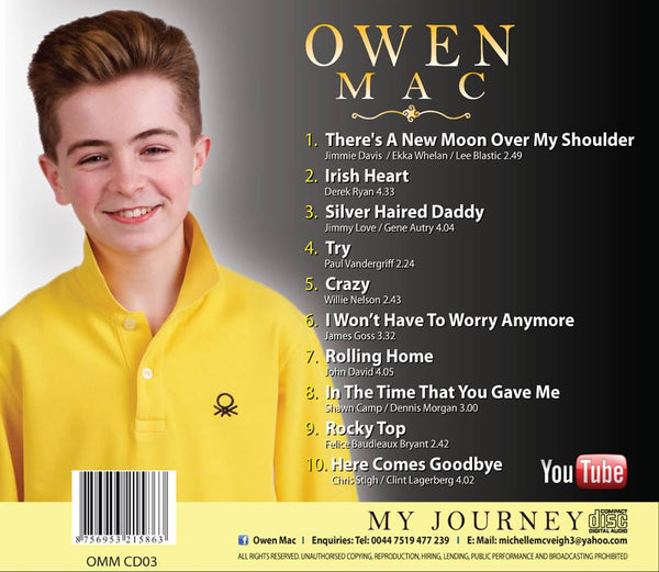 'My Journey' Album - Owen Mac